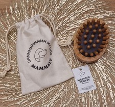 NEU Mammaly Massage Bürste für Hunde Fellpflege Zubehör Geschenk Tiere
