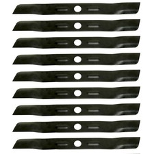 9 Usa Mower Blades Low Lift Mulching Replaces Black Decker 90548199 18in. Deck