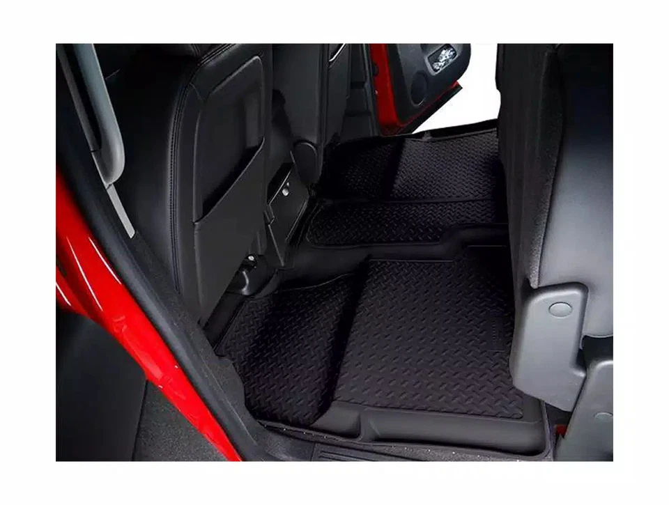 Husky Classic Mats Fit 92-00 Tahoe,Sbrban,Yukon,Sbrban/99-00 Escalade 2nd 2p Blk Foto 2 de 3