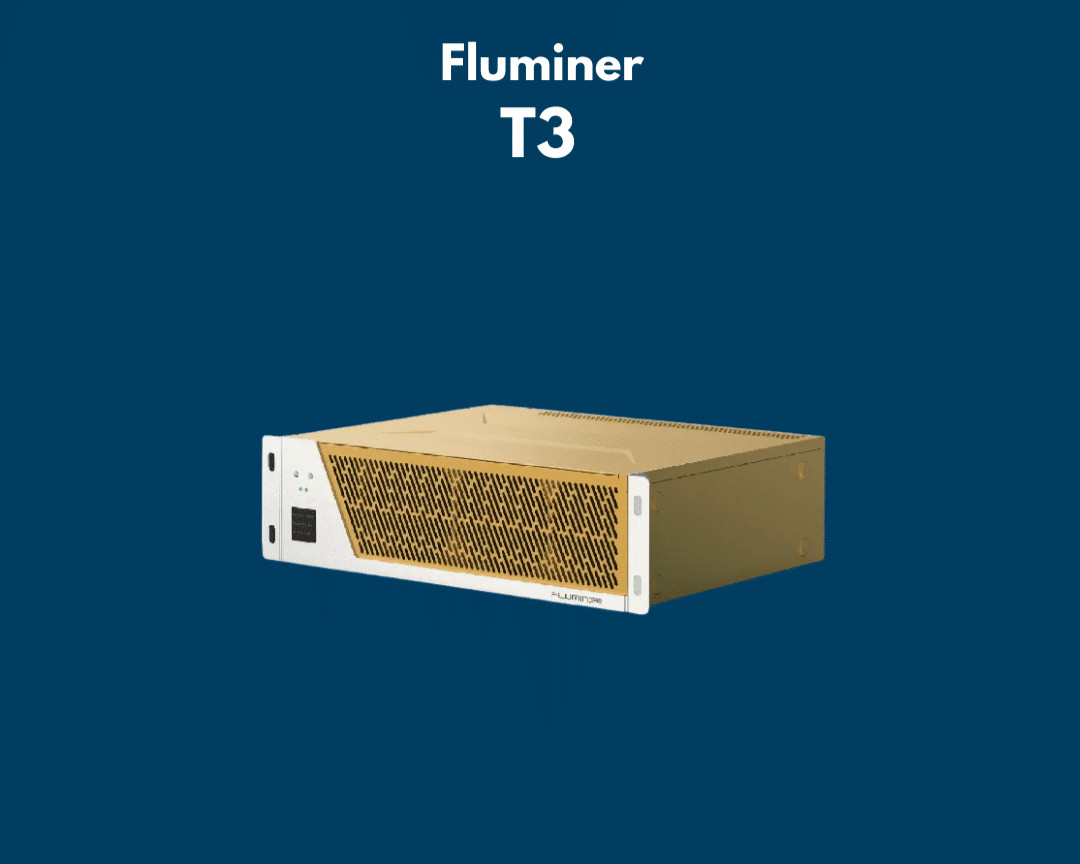 Fluminer T3 115TH/s BTC Home Miner | 1700W | Ultra Quiet | SHA-256 ASIC | New