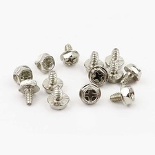 50x For Graphics card Power supply Computer case Screws Flat-head hex