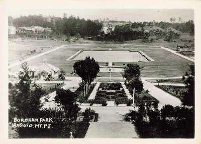 VTG Photo Burnham Park in Baguio City Philippines