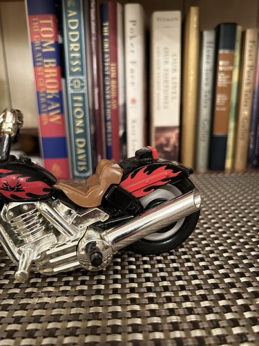 Motociclista Topi From Mars 1993 Acceleratore Marziano Monster Bike Galoob - Foto 3 di 6