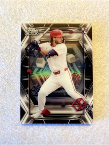 2025 Topps Chrome Black Dylan Crews Depths Of Darkness RC SSP CASE HIT  🔥