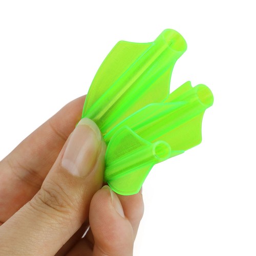 6pcs 1.75" Integrated Arrow Shield Feathers Vanes Shaft DIY Target Archery - Picture 9 of 19