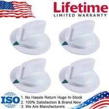 4 Pack WE1M652 For GE Dryer Timer Knob AH1482196, EA1482196, PS1482196 PS1482196
