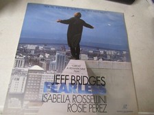 VINTAGE LASER DISC MOVIE FEARLESS JEFF BRIDGES ISABELLA ROSSELLINI ROSIE PEREZ