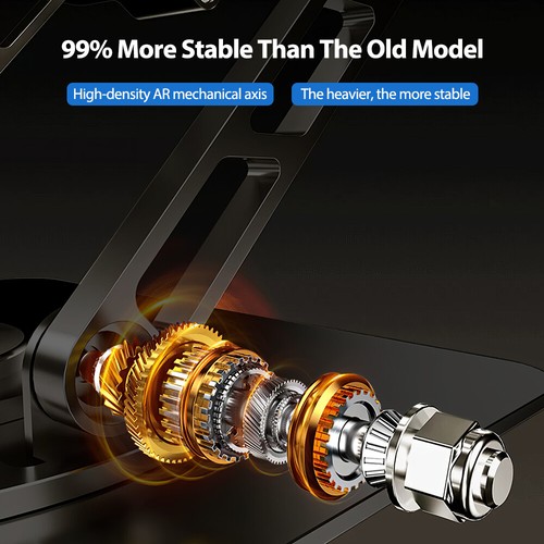 10-17.3" Laptop Stand with Cooling Fan Ergonomic 360° Rotating Bracket Foldable - Picture 10 of 10