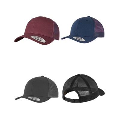 FLEXFIT Flexfit Mesh Trucker Cap Kappe Basecap Baseballcap 6606 NEU