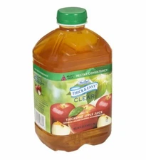 Thick & Easy Thickened Beverage, 48 oz Bottle Apple Ready to Use Nectar, 1 Each