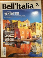 bell' italia mensile n 360 aprile 2016 ventotene ,lecce , roma , milano chioggia