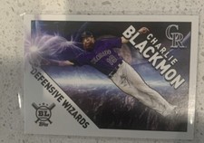 CHARLIE BLACKMON. 2020 Topps Big League Baseball. Defensive Wizards. #DW-10....