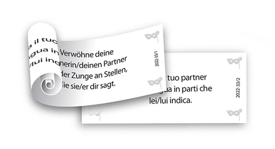 tease & please Il Cuore Pieno di Passione 100 Giochi Compiti Erotici per Coppie - Immagine 2 di 3