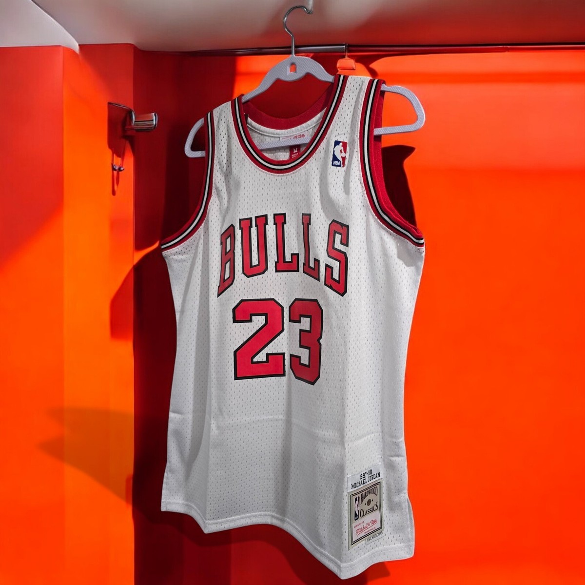 Chicago Bulls 97/98 - Michael Jordan - Basketball NBA - White