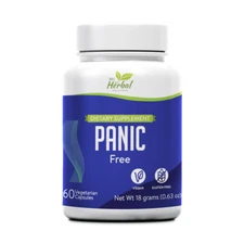 Panic Free Supplement - Relief from Panic Attacks - Stay Calm During Intense Pan