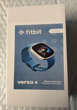 Fitbit Versa 4 Activity Tracker | Waterfall Blue/Platinum Aluminum