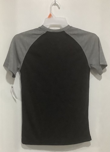 T-shirt uomo George nera fuliggine erica grigio medio erica raglan taglia M (38-40) - Foto 7 di 11