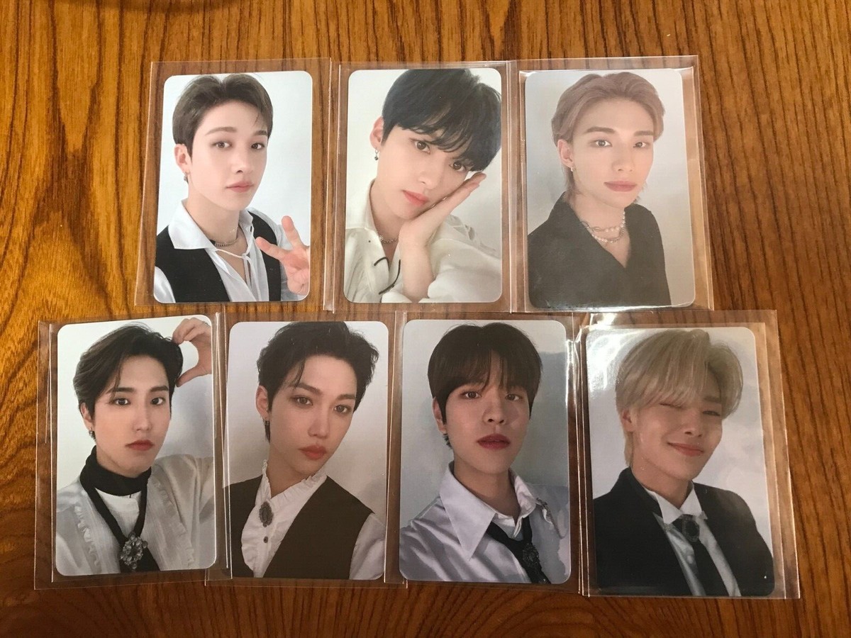 K-POP・アジア HYUNJIN NACIFIC PHOTOCARD SET Hyunjin Official Nacific Photocard Stray Kids Come Play With