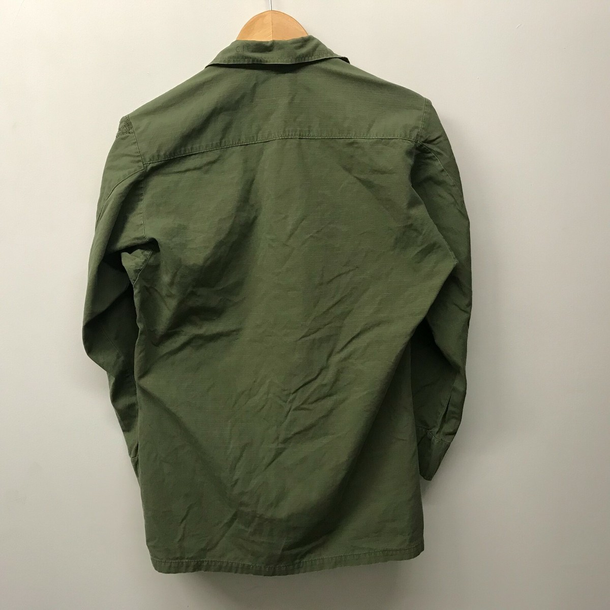 Vintage Jungle Fatigue Shirt / Rip-Stop, Size XS/Regular, US Army