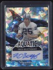 2025 Leaf Signature Series Aquatic Crystal Whale Fred Biletnikoff 1/1 Auto