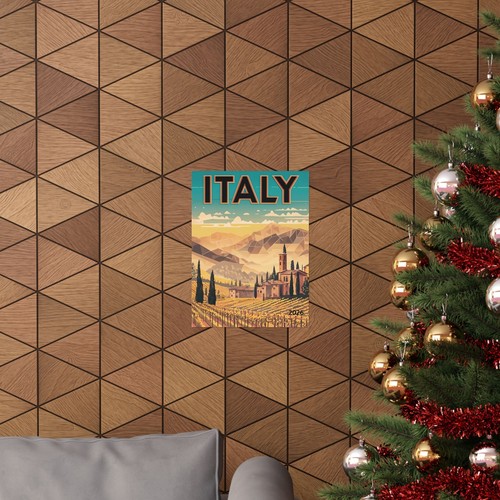 Italy Landscape Matte Poster, Wall Art, Travel Decor, Italian Home Accent Gift - Picture 17 of 25