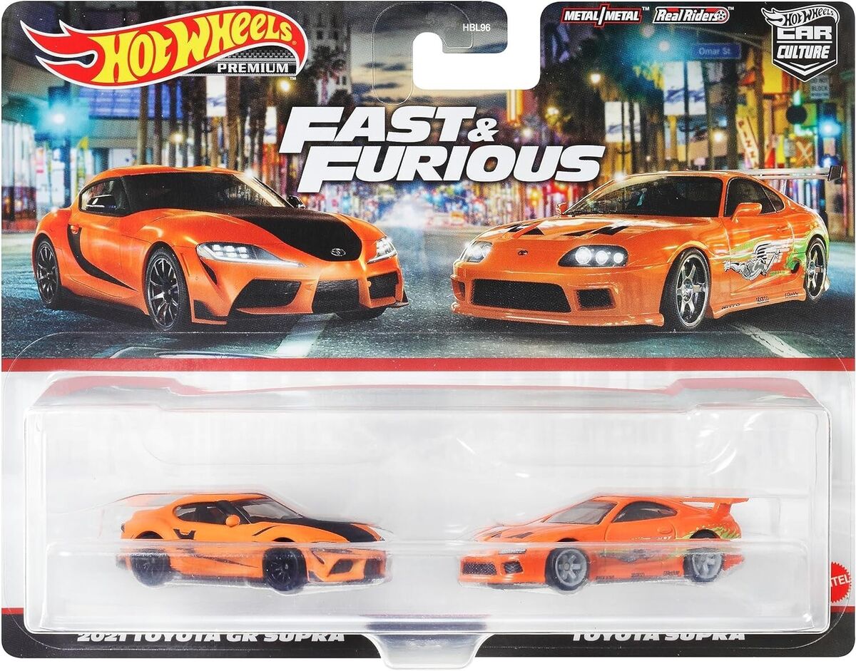 Hot Wheels Premium 2 Cars FAST & FURIOUS Toyota Supra HKF54 194735102389 | eBay Hot Wheels Premium 2 Cars FAST & FURIOUS Toyota Supra HKF54 194735102389 | eBay