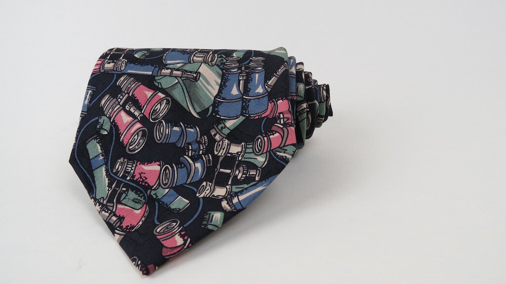 Vintage 90s Polo Ralph Lauren binoculars tie