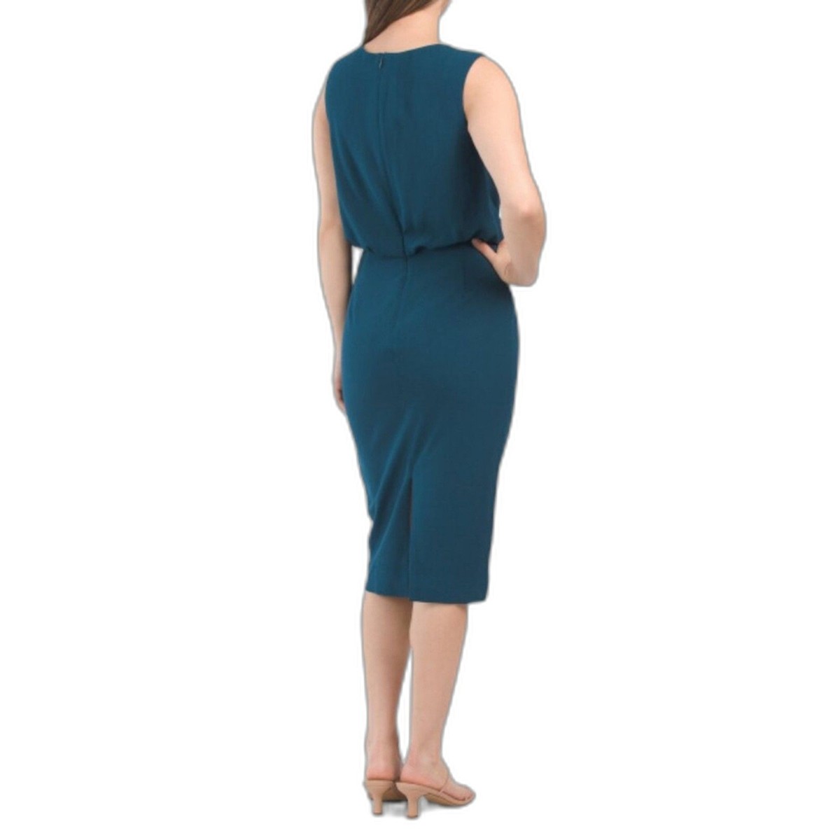 open lace back dress Dress The Population Alicia Dress - Blue main image 1