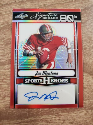 その他 Joe Montana Auto psa9 Joe Montana Signed 1994 Fleer Trading Card PSA/DNA AUTO GEM