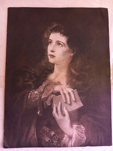 Print By James Sant Title Inspiration Or The Souls Awakeningening - Picture 2 of 4