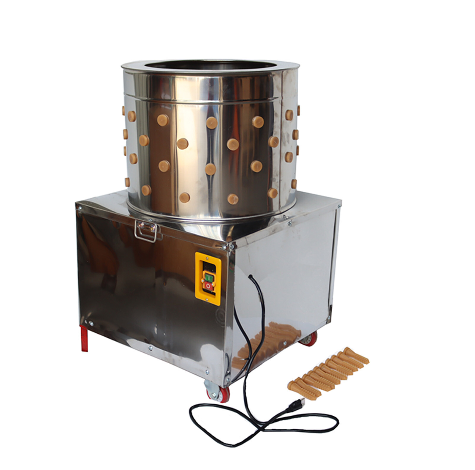 110V TD-50 Poultry Chicken Plucker De-Feather Plucking Machine - Picture 20 of 24