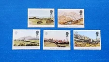 Great Britain Stamps, Scott 1548-1552 Complete Set MNH