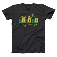 Shut The F Up Donny Big Lebowski  Humor  Bowling Black Basic Men's T-Shirt