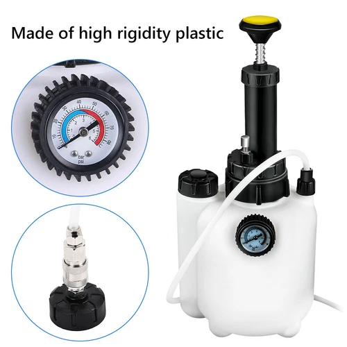 3L + 1L Brake Bleeder Clutch System Manual Pressure Tool Kit with E20 Adapter - Picture 9 of 12