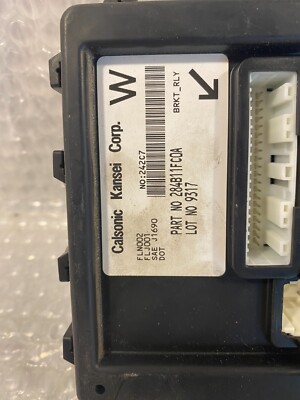 c111ページ 2009 NISSAN CUBE BODY CONTROL MODULE BCM BCU 284B1-1FC0A OEM