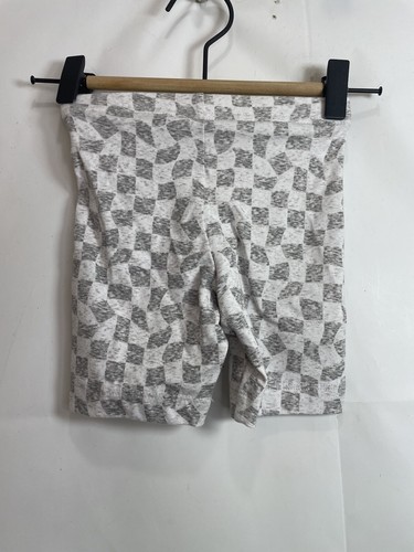 Old Navy Girls Size XS (5) Gray Checkered Biker Shorts - Picture 21 of 24