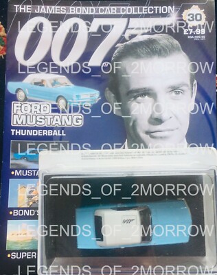 EAGLEMOSS JAMES BOND CAR COLLECTION - #30 FORD MUSTANG THUNDERBALL  - NEW