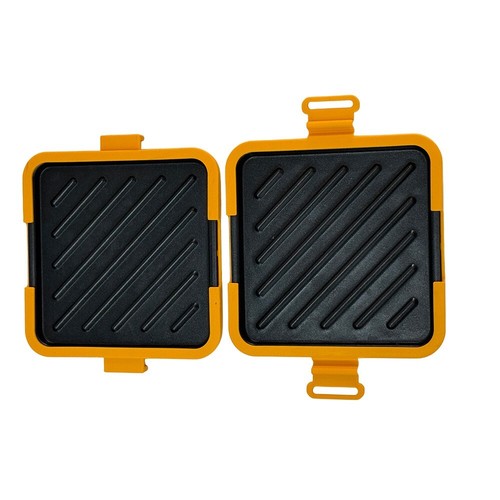 Toasted Sandwich Maker Microwavable Maschine Waffel Mikrowelle Ofen Toastie - Bild 16 von 17