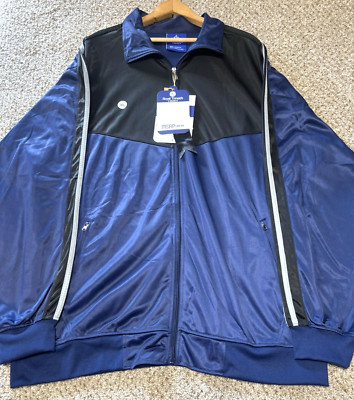 Royal Threads Canada Mens Blue Black Fullzip Jacket Size 3XL NWT