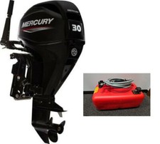 MERCURY F 30 EFI hp 4 Stroke Outboard Engine Motor MANUAL Start SHORT Shaft