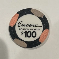 Encore Boston Harbor - $100 Casino Chip - Boston, M.A.