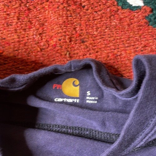 Carhartt Blue Long Sleeve FR Womens S Statoil Embroidered Tee - Bild 7 von 10