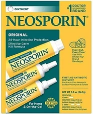 Neosporin Original Ointment First Aid Antibiotic Treatment 3 Pack Value Pack