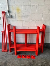 SCAFFOLD TOWERS 4' X 2'6"  DIY   16'6ft WORKING HEIGHT, PPC SAFETY ORANGE TOWERS