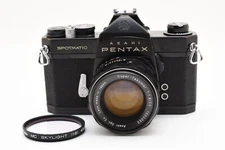 [Exc.]PENTAX SP SLR 35mm Film Camera Black ＋Super-Takumar 55mm f/1.8 2452874