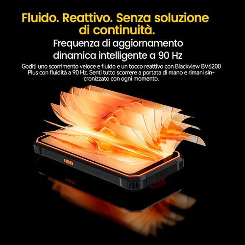 Blackview BV6200 Plus Android 14 Rugged Smartphone 6.56" 24GB+256GB 11000mAh GPS - Zdjęcie 10 z 17