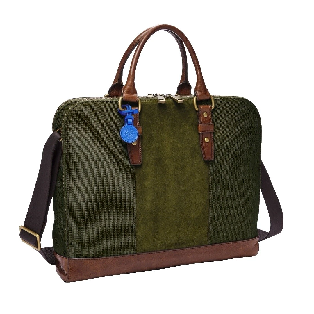 Fossil Men's Leather Laptop Bags