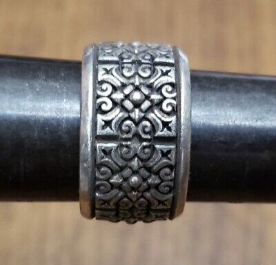 Night Rider 925 Sterling Silver Size 10.5 Drextyn Wide Band Night Rider 925 Sterling Silver Size 10.5 Drextyn Wide Band