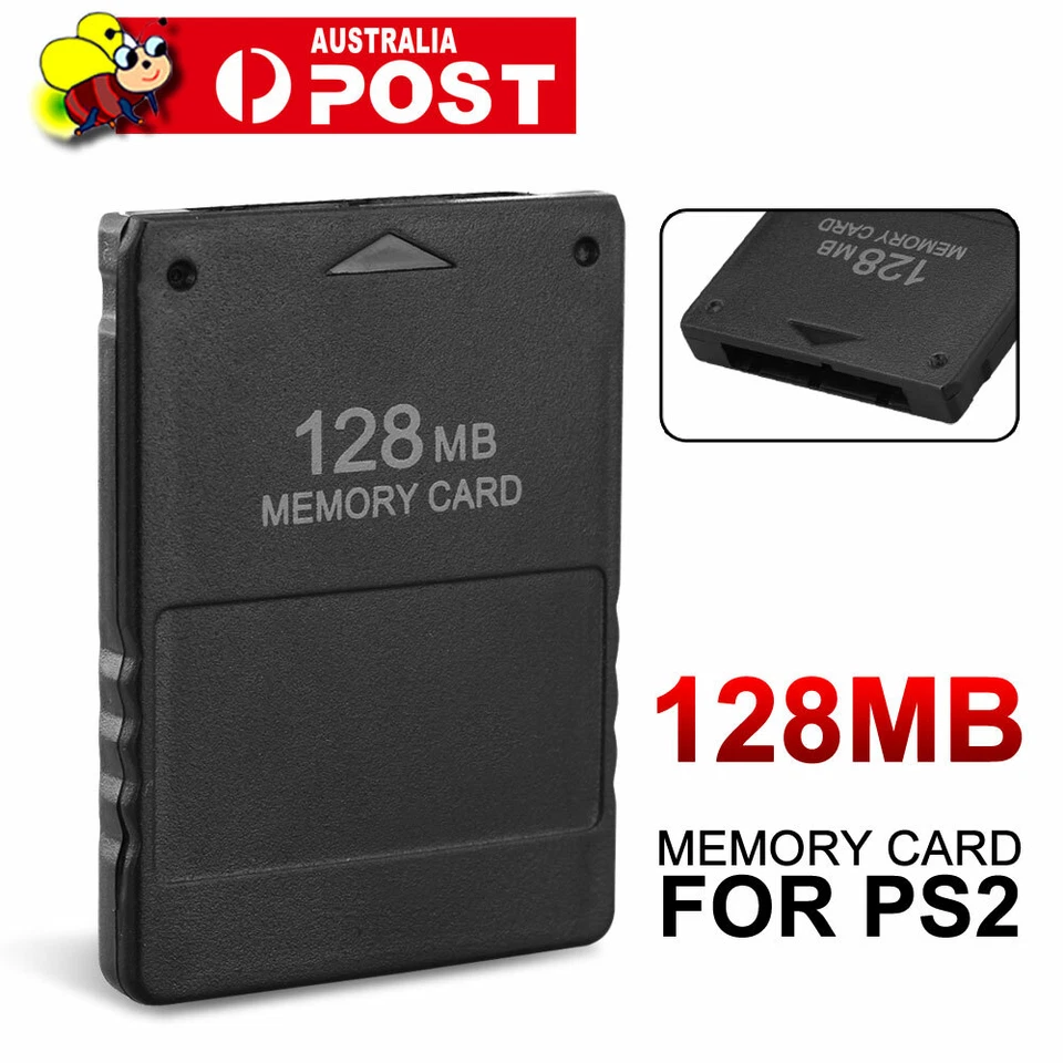 For Sony PS2 Playstation 2 Memory Card Data Save Pack 256MB 128MB