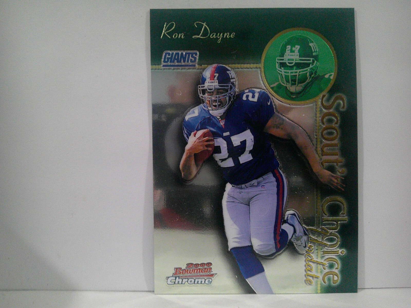 Ron Dayne Bowman Chrome Scout's Choice Update #SCU7 Base